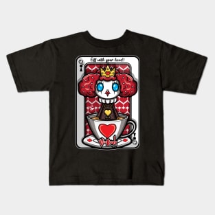 Queen Of Hearts Kids T-Shirt